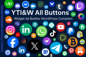 Widget de Botões WordPress Completo: Guia de Ações com PIX, QR-Code e Links Sociais e muito mais!